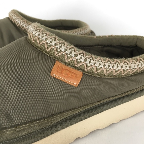UGG Tasman Military Green Nylon Slipper Shoe Men’s Size 11 main image 8